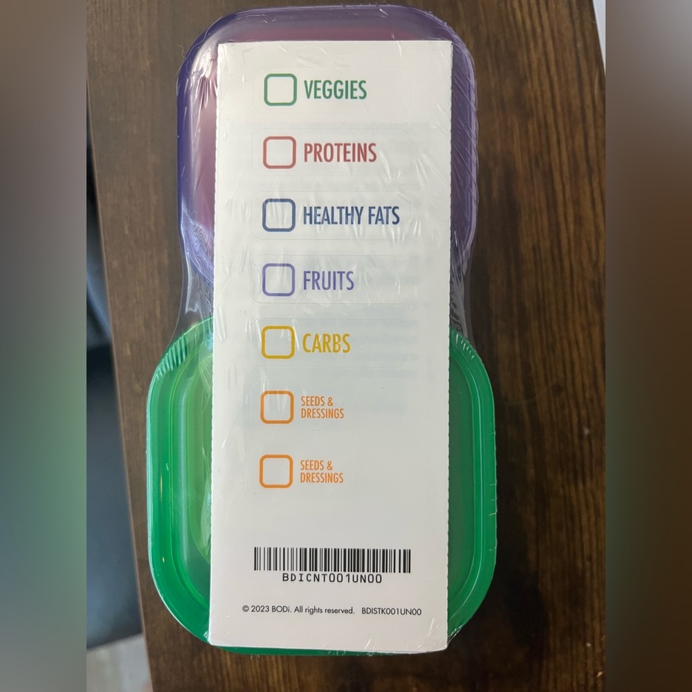 Portion fix containers